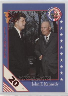 1992 Wild Card Decision '92 - [Base] - 20 Stripe #57 - John F. Kennedy, Dwight D. Eisenhower