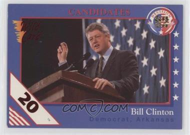 1992 Wild Card Decision '92 - [Base] - 20 Stripe #8 - Bill Clinton