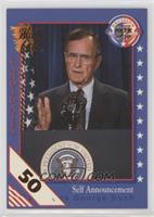 Self Announcement - Candidate George Bush