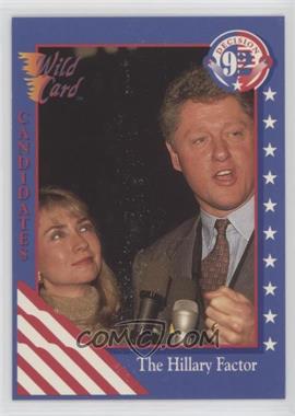 1992 Wild Card Decision '92 - [Base] #85 - Hillary Clinton, Bill Clinton