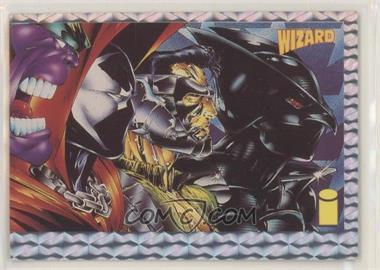 1992 Wizard Magazine Image Series 1 Promos - [Base] #5.1 - Maul, Spawn, Claymore, Shadowhawk (Prism)