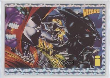 1992 Wizard Magazine Image Series 1 Promos - [Base] #5.1 - Maul, Spawn, Claymore, Shadowhawk (Prism)