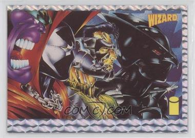 1992 Wizard Magazine Image Series 1 Promos - [Base] #5.1 - Maul, Spawn, Claymore, Shadowhawk (Prism)