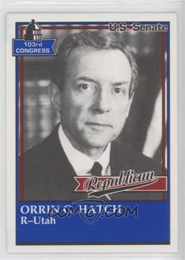 1993 National Education Association 103rd Congress - [Base] #_ORHA - Orrin Hatch