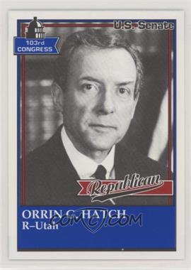 1993 National Education Association 103rd Congress - [Base] #_ORHA - Orrin Hatch