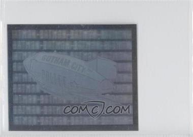 1993 Panini Batman Album Stickers - Holograms #A - Gotham City Police Blimp