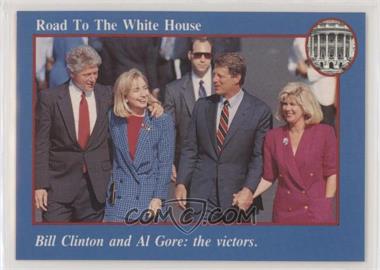 1993 Road to the White House - [Base] #10 - Bill Clinton and Al Gore: The Victors