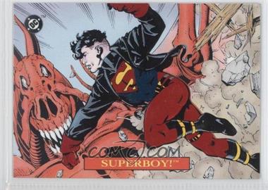 1993 SkyBox DC Bloodlines - Embossed Foil #S4 - Superboy!