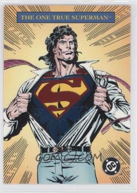 1993 SkyBox DC Bloodlines - Real Superman #SM - The One True Superman