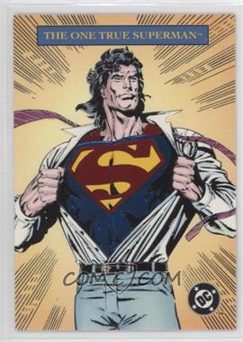 1993 SkyBox DC Bloodlines - Real Superman #SM - The One True Superman