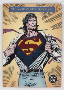 1993 SkyBox DC Bloodlines - Real Superman #SM - The One True Superman