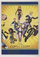 Andromeda, Alchemist, Live Wire, Cosmic Boy, Catspaw, Saturn Girl, Dragonmage […