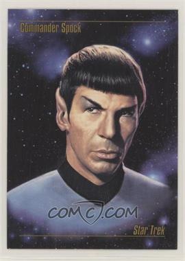 1993 SkyBox Master Series Star Trek - [Base] #02 - Commander Spock