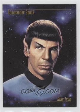 1993 SkyBox Master Series Star Trek - [Base] #02 - Commander Spock