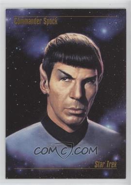 1993 SkyBox Master Series Star Trek - [Base] #02 - Commander Spock