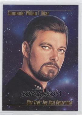1993 SkyBox Master Series Star Trek - [Base] #10 - Commander William T. Riker