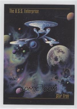 1993 SkyBox Master Series Star Trek - [Base] #18 - The U.S.S. Enterprise