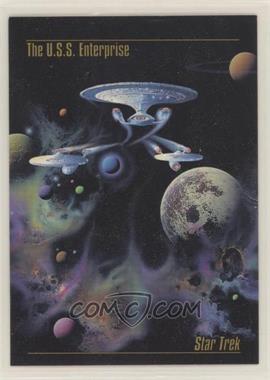 1993 SkyBox Master Series Star Trek - [Base] #18 - The U.S.S. Enterprise