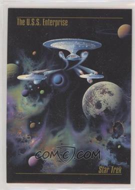 1993 SkyBox Master Series Star Trek - [Base] #18 - The U.S.S. Enterprise