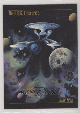 1993 SkyBox Master Series Star Trek - [Base] #18 - The U.S.S. Enterprise