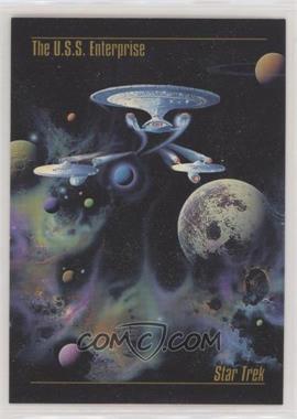 1993 SkyBox Master Series Star Trek - [Base] #18 - The U.S.S. Enterprise
