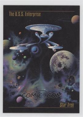 1993 SkyBox Master Series Star Trek - [Base] #18 - The U.S.S. Enterprise