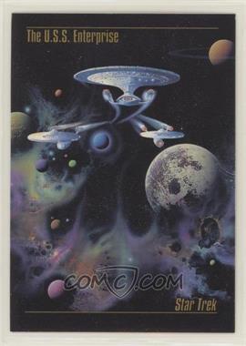 1993 SkyBox Master Series Star Trek - [Base] #18 - The U.S.S. Enterprise