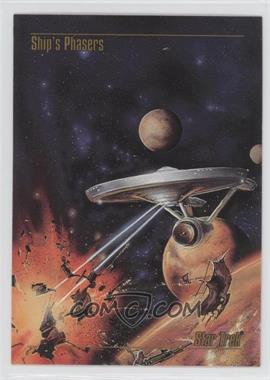 1993 SkyBox Master Series Star Trek - [Base] #27 - Ship's Phasers