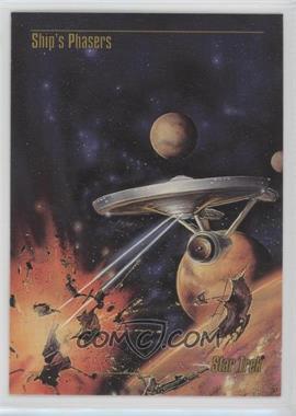 1993 SkyBox Master Series Star Trek - [Base] #27 - Ship's Phasers