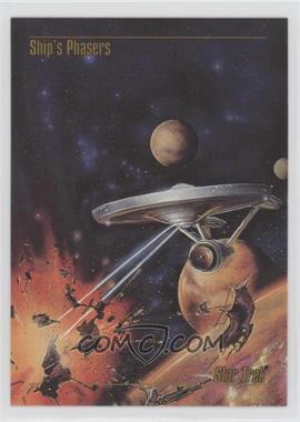 1993 SkyBox Master Series Star Trek - [Base] #27 - Ship's Phasers