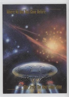 1993 SkyBox Master Series Star Trek - [Base] #40 - Where No One has Gone Before