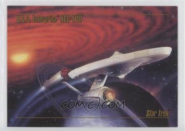 1993 SkyBox Master Series Star Trek - [Base] #42 - U.S.S. Enterprise NCC 1701