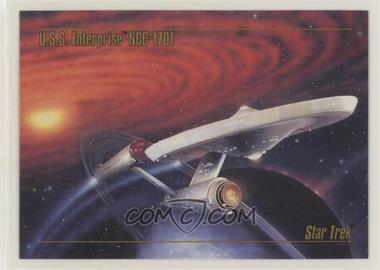 1993 SkyBox Master Series Star Trek - [Base] #42 - U.S.S. Enterprise NCC 1701