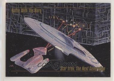 1993 SkyBox Master Series Star Trek - [Base] #43 - Battle with the Borg