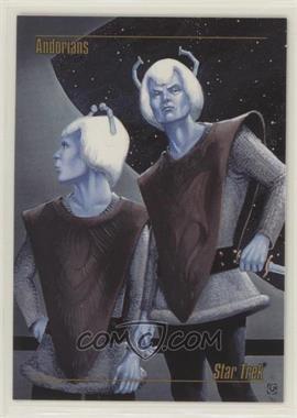 1993 SkyBox Master Series Star Trek - [Base] #83 - Andorians