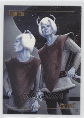 1993 SkyBox Master Series Star Trek - [Base] #83 - Andorians