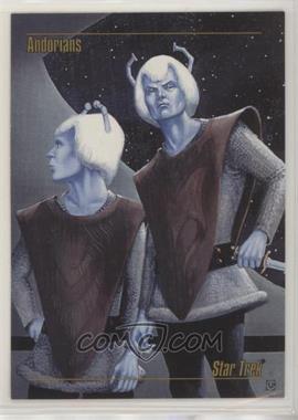 1993 SkyBox Master Series Star Trek - [Base] #83 - Andorians