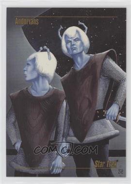 1993 SkyBox Master Series Star Trek - [Base] #83 - Andorians