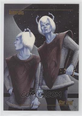 1993 SkyBox Master Series Star Trek - [Base] #83 - Andorians