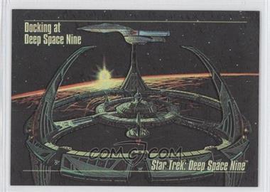 1993 SkyBox Master Series Star Trek - Spectra #S-1 - Docking at Deep Space Nine