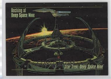 1993 SkyBox Master Series Star Trek - Spectra #S-1 - Docking at Deep Space Nine