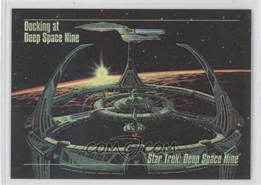1993 SkyBox Master Series Star Trek - Spectra #S-1 - Docking at Deep Space Nine