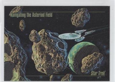 1993 SkyBox Master Series Star Trek - Spectra #S-3 - Navigating the Asteroid Field