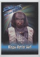 Klingon Warrior Worf