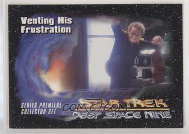 1993 SkyBox Star Trek Deep Space Nine Series Premiere - Factory Set [Base] #18 - Venting His Frustration