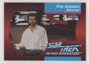 1993 SkyBox Star Trek: The Next Generation Behind the Scenes - [Base] #BTS15 - First Assistant Director