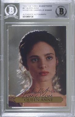 1993 SkyBox The Three Musketeers - [Base] #87 - Gabrielle Anwar as Queen Anne [BAS BGS Authentic]