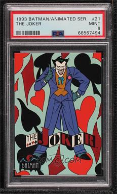 1993 Topps Batman: The Animated Series - [Base] #21 - The Joker [PSA 9 MINT]