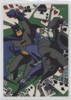 Batman battles The Joker