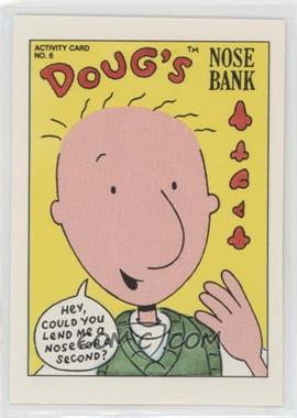 1993 Topps Nicktoons - Activity Cards #6 - Doug Funny
